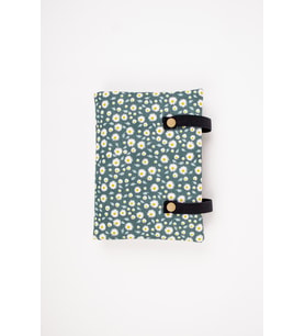 Kitap ve Defter Kılıfı – Çok Bölmeli Kumaş Organizer 19x26 cm