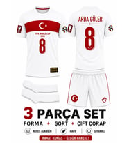 Türkiye Milli Takım Arda Güler FIFA 2026 Yeni Sezon Çocuk Futbol Forması Çorap Hediyeli