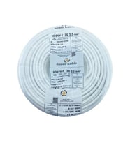 ÖZNUR 30MT 3X2,5MM TTR BAKIR ELEKTRİK KABLOSU BEYAZ
