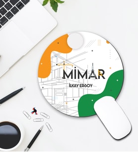 Kişiye Özel Mimar Tasarımlı Mouse Pad 027