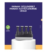 Ayarlanabilir Dirençli Parmak ve El Güçlendirme Egzersiz Aleti