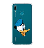 Huawei P Smart 2019  Köşe Korumalı Antişok Kapak Donald Duck Tasarımlı Şeffaf  Kılıf