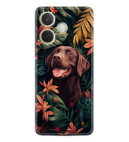 Oppo A5 Pro 5G Kılıf Boutique Baskılı Resimli Köpekçik Pcode -021