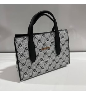 Armine Bayan Çanta Noktalı Gri AR36304