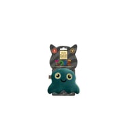 Cattie Matatabi İçerikli Kedi Oyuncağı Peluş Ahtapot 11Cm