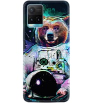 Vivo Y11S Y21S Y20 Y20S Y70 Kılıf Desemli Silikon Astronot Panda 1755