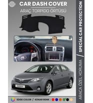 TOYOTA AVENSIS T27 (2009-2018) Torpido Örtüsü Ön Göğüs Koruma Tam Uyum Çatlamayı Önler