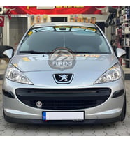 Peugeot 207 2006-2014 Uyumlu H lip Esnek Ön Lip 2 Parça Karlık Ön Ek Tampon Altı Dil