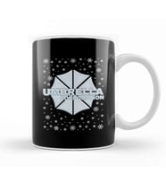 Resident Evil Umbrella Corporation Christmas Snow Logo Kupa Bardak Porselen