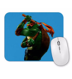 Teenage Mutant Ninja Turtes Mikey Mouse Pad