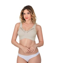 TEN MI Emay 181 B Dantelli Toparlayıcı Cotton Sütyen