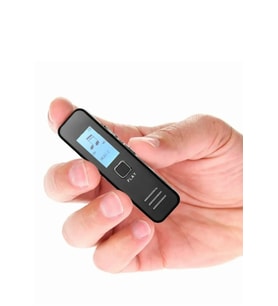 Kingboss Kb60 Dijital Mini Ekranlı 32gb Ses Kayıt Cihazı Mp3 Çala siyah