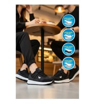 Walkway 7001 Omina G Siyah-Beyaz Unisex Spor Ayakkabı