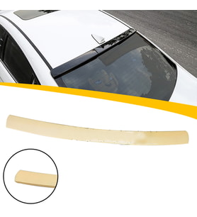 Hyundai Elantra Cam Üstü Spoiler Parlak Siyah Spoyler Plastik İthal 2019+