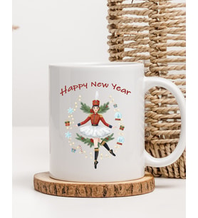 The Nutcracker Balerin Temalı Kupa Bardak