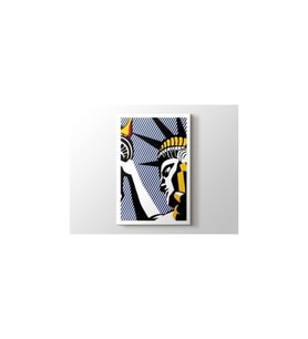 Roy Lichtenstein - Love Liberty Premium Kanvas Tablo