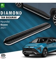 S-Dizayn Hyundai Bayon Diamond Krom Yan Basamak 173 Cm 2021-2024