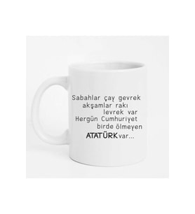 Duvar Yazılı Baskılı Kupa