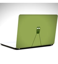 Tramvay Minimal Laptop Sticker 13 İnch (34X24CM)