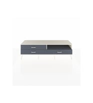 Hyperion TV Ünitesi Tek Raflı 3 Çekmeceli  176x44x51 Aytaşı-Antrasit