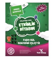 Kolaydan Zora Etkinlik Kitabım - Farkı Bul Benzerini Eşleştir