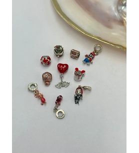 Kırmızı Charm Seti