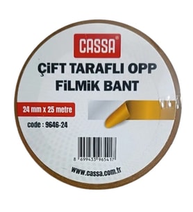 Çift Taraflı Opp Filmik Bant 24Mmx25M