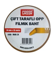Çift Taraflı Opp Filmik Bant 24Mmx25M
