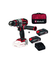 18V Darbeli Matkap Seti, 2x2.5 Ah Pil ve Bez Çanta ile