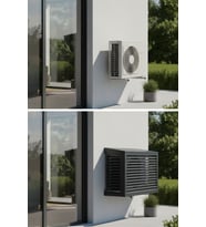 Klima Motoru/Dış Ünite Gizleme/Koruma Kafesi M 18000 BTU - 24000 BTU 110x56x85(H) Açılı Condor