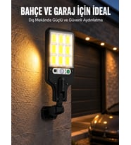 Hareket Algılamalı Dış Mekan Lamba Konforlu Aydınlatma Yeni Nesil
