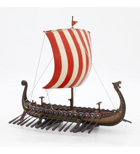 WISE Veronese Serisi-Wise Karışık-WISE VIKING GEMİ-33*23*28 CM-JWU70333AA