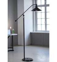 MOKA SİYAH LAMBADER METAL BAŞLIKLI