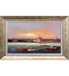GÜMÜŞ ÇERÇEVELİ TABLO N1264