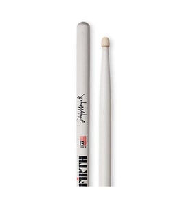 Vic Firth SJM Jojo Mayer İmza Bageti  Kısa ve Kalın - Hızlı Kontrol - Beyaz