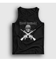 Presmono Unisex Siyah Soldier Iron Maiden Atlet 87101tt