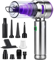 Lexroo VENENON® Kablosuz Araç Süpürgesi ve Hava Üfleyici, 19000Pa Güçlü Vakum