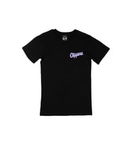 Clippers Cep Logo Tasarımlı Siyah Tişört