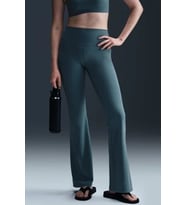 Nike Zenvy Dri-Fit Womens Training Pants.Soft Kumaş Geniş Paça Kadın Antreman Eşofman Altı Mavi