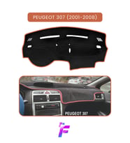 PEUGEOT 307 (2001-2008) Araca Özel Torpido Örtüsü Ön Göğüs Kılıfı Tam Koruma Oto Aksesuar T94