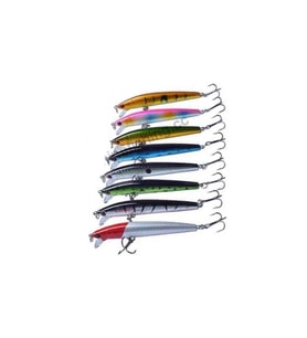 10cm 8,5gr ÇİFT KARBON ÇELİK KANCALI YEM