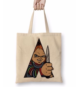 Chucky A Doll Work Orange Bez Çanta Uzun Saplı