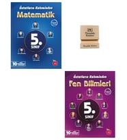 Newton 5. Sınıf Üstatların Kaleminden Matematik ve Fen Bilimleri Denemeleri + Telefon Standı