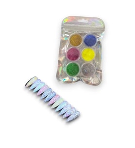 Caş Dekorasyon Karışık Renk Nail Art Tırnak Süsleme Simi