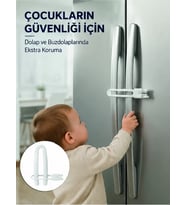 Northcity 4 Adet Dolap Kilidi Seti - Ev İçi Güvenlik İçin Pratik Koruma Çözümü