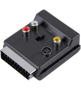 4816 Scart To Rca Tos Av Skart Çevirici Dönüştürücü S-video Adaptör