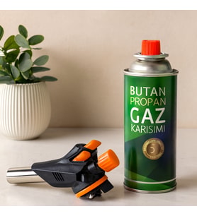 Pürmüz Torch Seti 2'li - 227g Kamp Gazlı