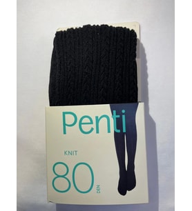PENTİ PRETTY KNIT 80 DEN KÜLOTLU ÇORAP SİYAH 6-8 YAŞ
