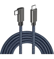 Oculus Quest ile Uyumlu Link Kablosu 6mt, 5gbps USB Hızlı Veri Aktarımı, Hızlı Şarj Usb-C, Quest 2 Uyumlu (Type C to Type C)