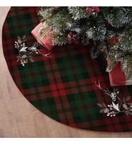 Adawall Tartan Geyiği Çam Ağacı Altı Örtüsü